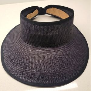 Palmazzo Italian Handmade Straw Visor